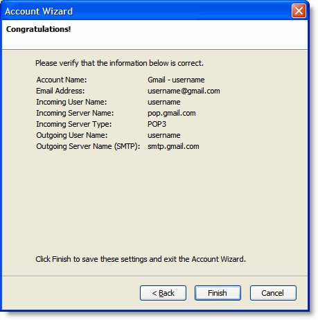 ThunderBird Settings
